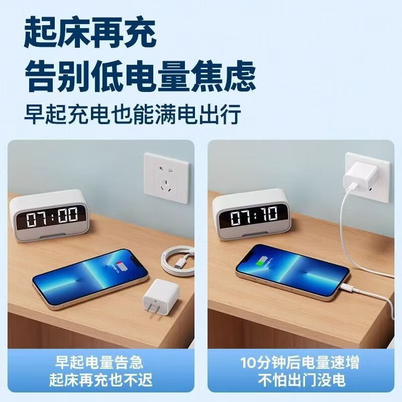 Apple charging cable fast charging PD35W data cable iPhone14/13/12/11ProMax mobile phone ipadAir2/mini tablet car TypeC charger 1 Apple 8-14 series-1.0m 1 pack