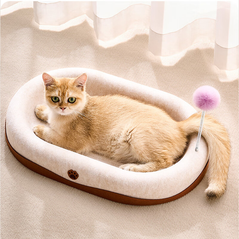 Crazy owner's felt cat nest cat scratching board is an all-in-one waterproof, wear-resistant and non-shedding cat claw scratching board that is scratch-resistant and can be used in all seasons