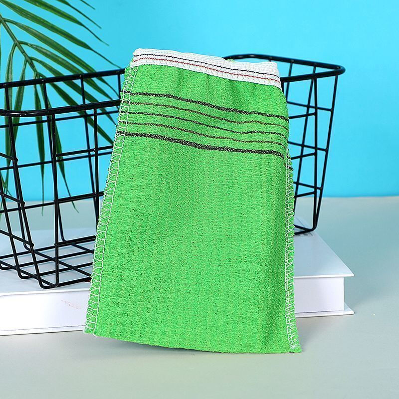 Fat Donglai's old-fashioned single-layer coarse-grit bath towel, double-sided artifact bathing gloves, strong thin style bathhouse go to the bathhouse, extra coarse sand 2 pieces* Randomly sent colors