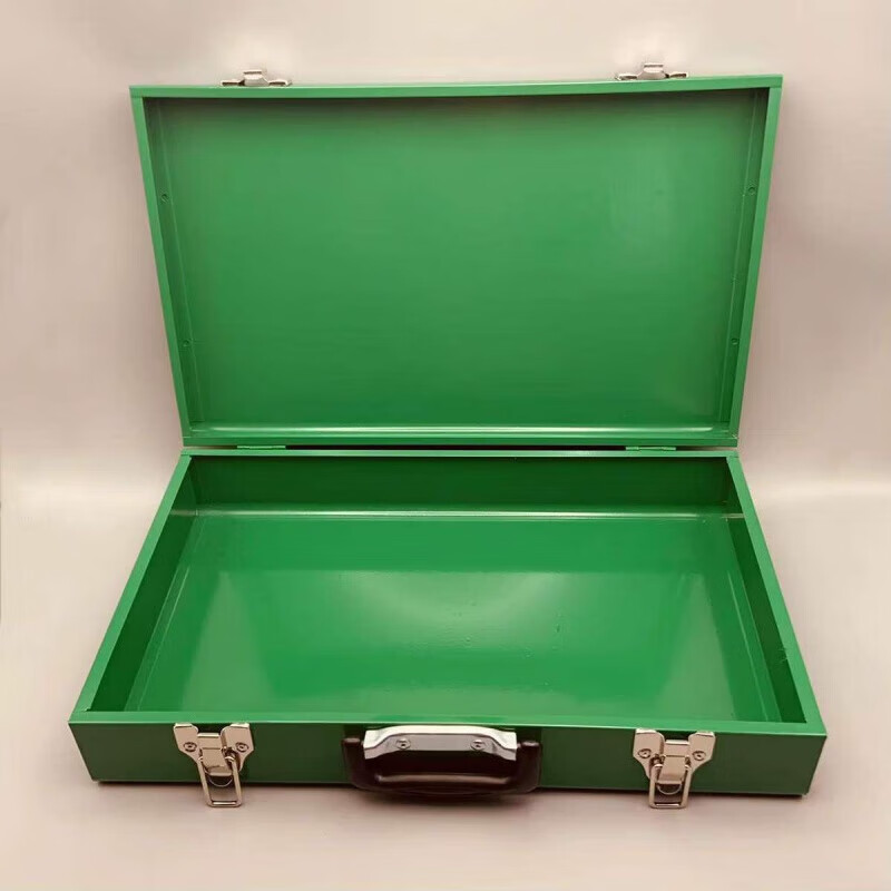 Fengxi ppr hot melt iron box thickened tool box locked and modified special storage box household portable storage 04/3 Fenglan 36x15x8cm