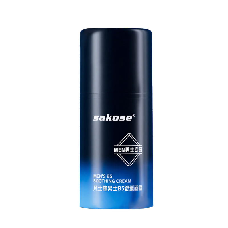 Sakose Vaseline B5 Moisturizing and Soothing Men's Face Cream 80g Moisturizing Oil Control Redness Anti-Cracking and Dry Skin Care Products