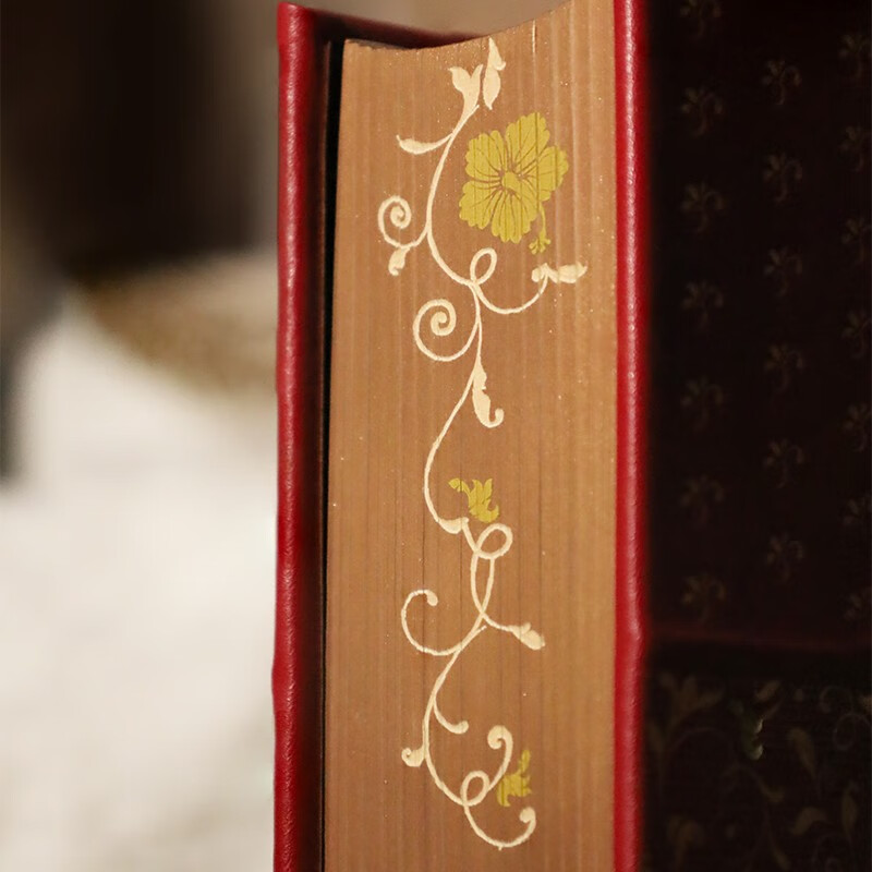 Pride and Prejudice Illustrated Collector's Edition 026 English by Jane Austen Translated by Wang Keyi 250th Anniversary of the Author's Birth Goatskin Three Crafts Cloth-covered Solander Bookcase Shanghai Translation Genuine Pride and Prejudice Genuine