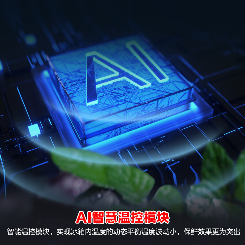 Ronshen sample machine 506WKK1FPGZA cross four-door glass panel IDP dual-purification active sterilization energy-saving odor-free refrigerator quality tail goods Mo Yunyan