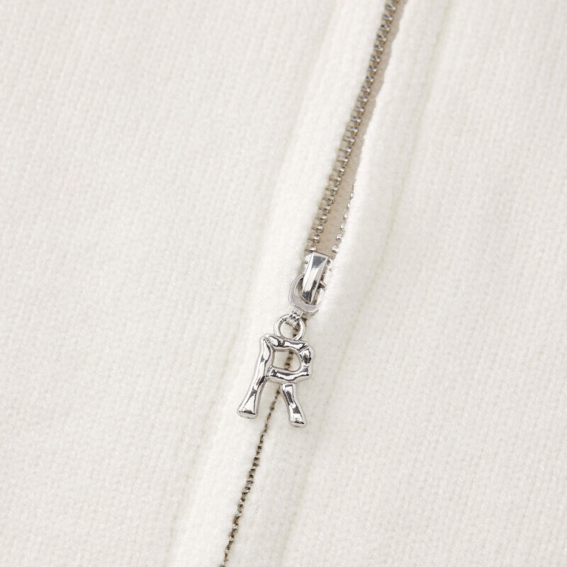 IEF/Aiyifu 2025 winter new round neck loose sweater jacket women's fashionable casual woolen top