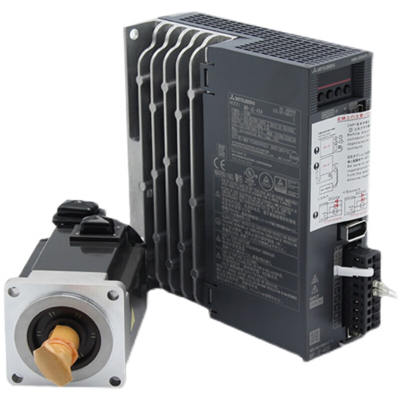 Mitsubishi Electric Mitsubishi servo motor driver motor set HG-K MR-JE-10A+HG-KN13J-S100 does not include accessories 13% VAT special ticket