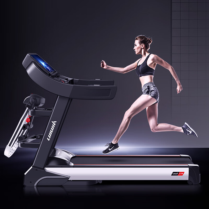 Lijiujia treadmill folding large gym special sports treadmill adult home 15.6 color screen Ultra丨WIFI audio and video entertainment