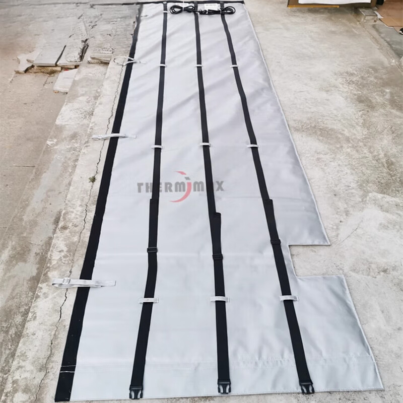 OLOEY source manufacturer IBC ton barrel heating insulation blanket industrial electric blanket easy to disassemble safe and energy-saving factory price gray