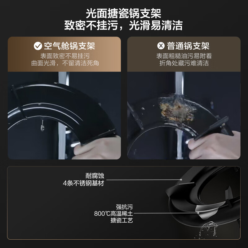 FOTILE timed dry-burn prevention and suitable for old stoves 03-TEK20 gas stove natural gas 5.2kW 70% thermal efficiency fierce stove smoke stove linkage