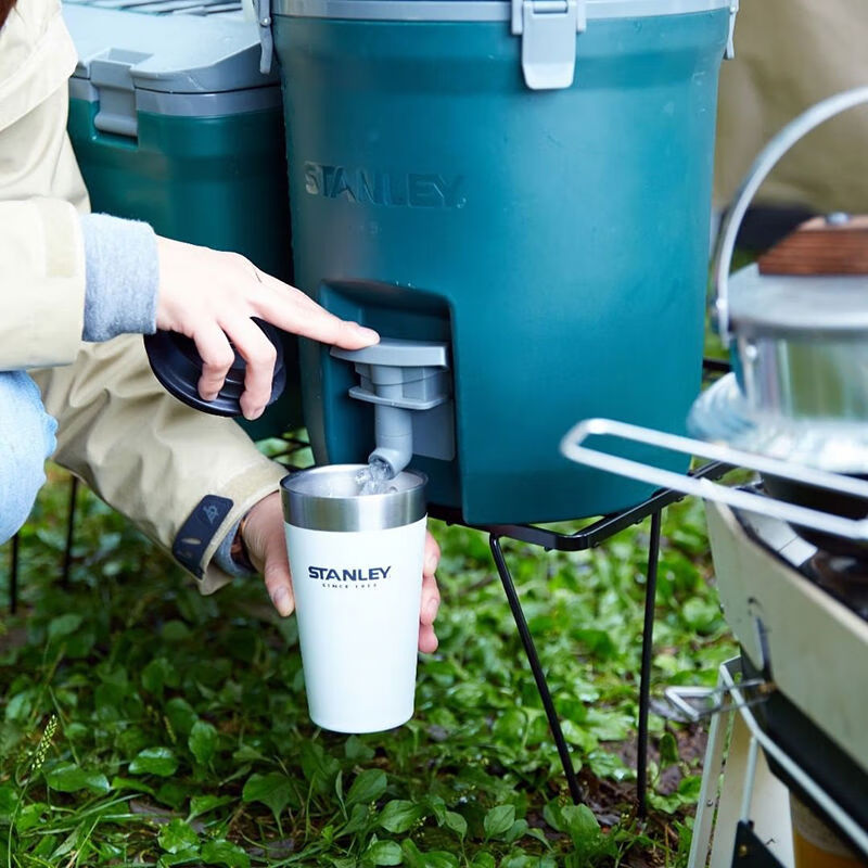 STANLEY Stanley Outdoor Camping Drinking Bucket Large Capacity Ice Beer Insulated Bucket Ice Bucket Refrigerator 75L White Ice Bucket 7 Points 5L