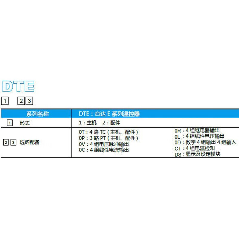 Delta temperature control module DTE10T DTE10P DTE20T DTE20P thermostat original spot DTE10T