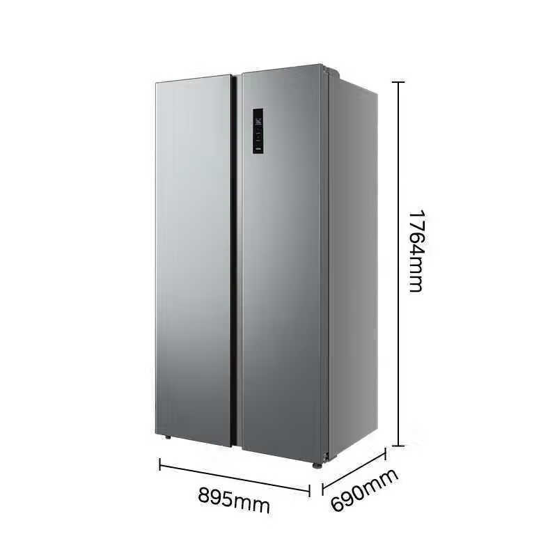 Midea refrigerator BCD-571WKPM (E) double-door household refrigerator large capacity air-cooled Midea 571 liter air-cooled frost-free