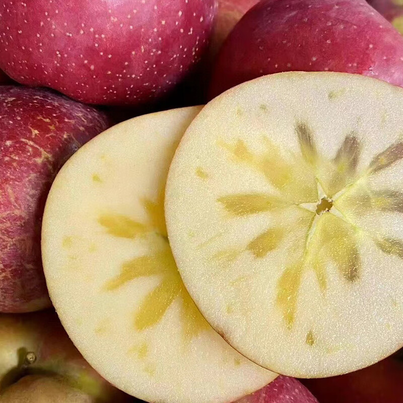 Jingdida Yunnan Rock Candy Heart-Chou Apple, net weight 8 pounds, single fruit starting from 170g, fresh fruits shipped directly from the source, free shipping