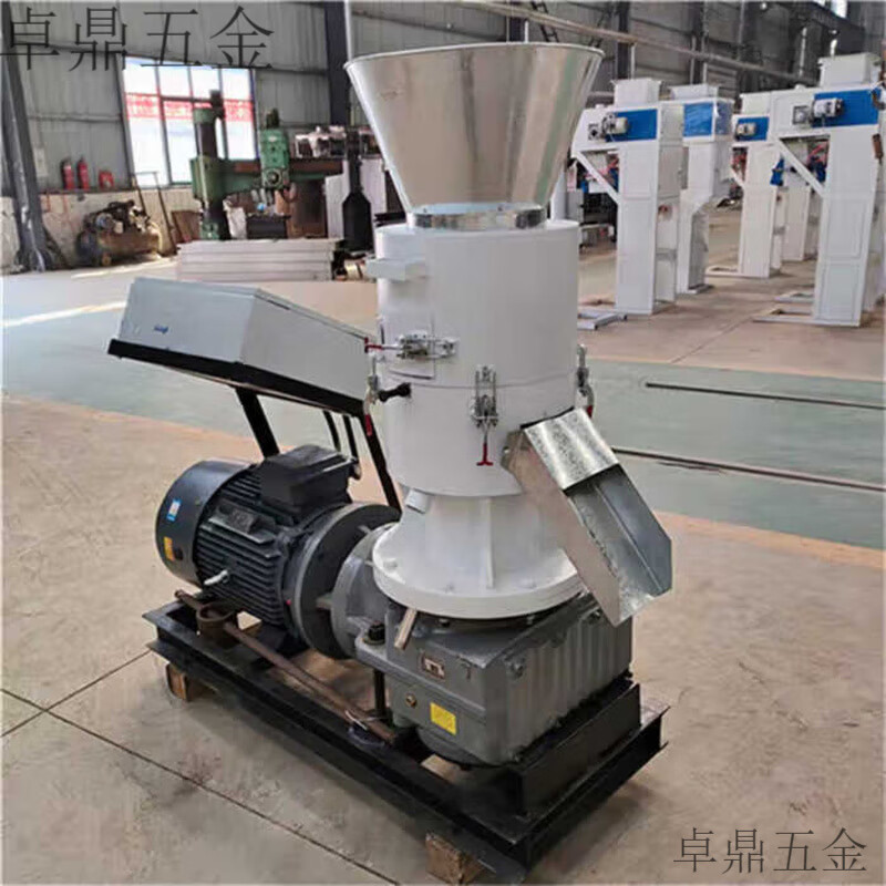 He Jiagong biomass fuel pellet production machine sawdust shavings straw pellet machine granulator pellet fuel production machine light gray 300 type accessories