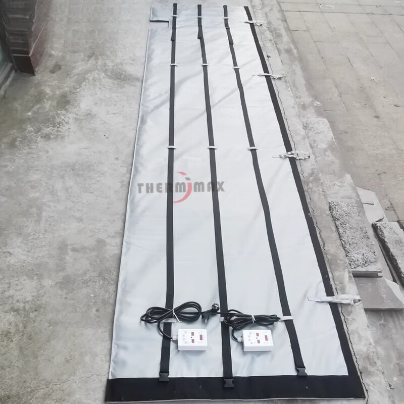 OLOEY source manufacturer IBC ton barrel heating insulation blanket industrial electric blanket easy to disassemble safe and energy-saving factory price gray