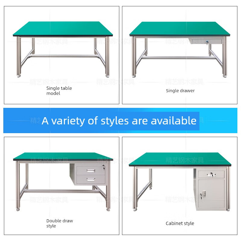 Aluminum profile workbench signage alloy workshop factory production line table inspection packaging table light flat table 120*75*80