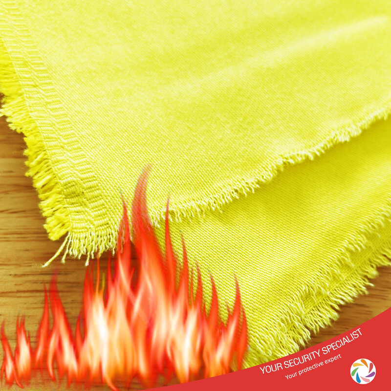 Buddha yellow fire retardant cloth, heat insulation, anti-scalding, high temperature resistance, fragrant flame retardant fire retardant cloth, soft skin moxibustion flame retardant cloth Fairy yellow - width 50 cm * length 70 cm
