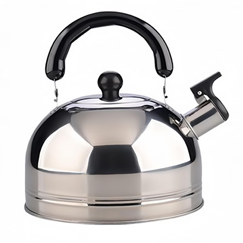 Shi Jin high-end quality induction cooker kettle for tea special flat bottom household kettle 201 stainless steel whistle hot open 2L