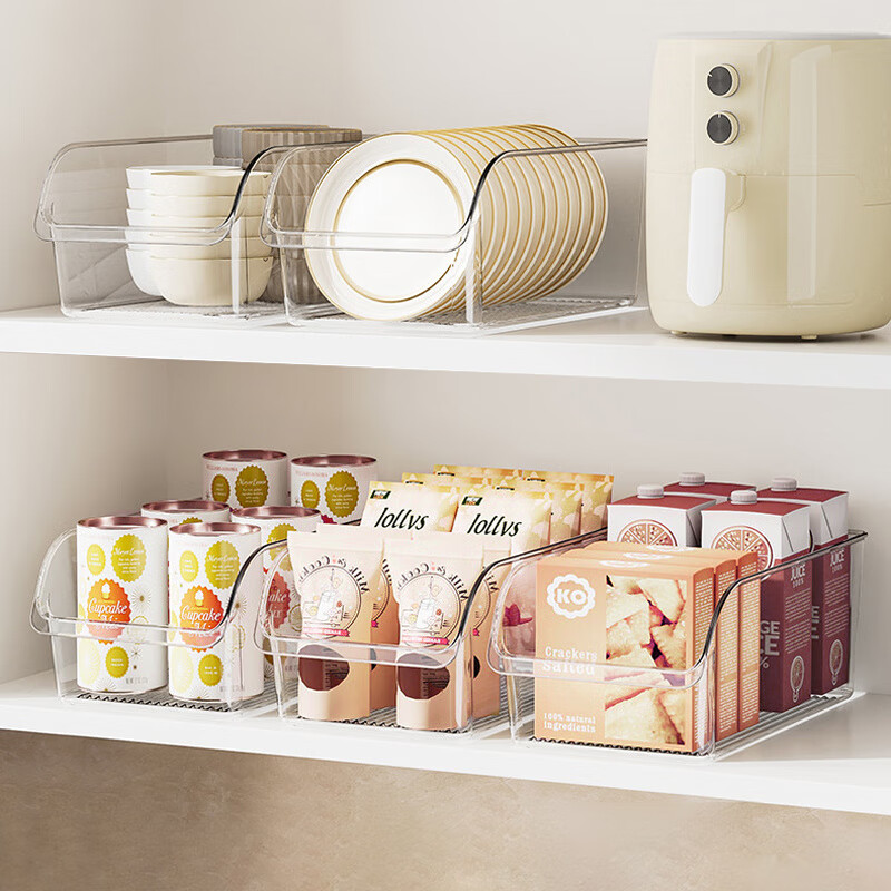 The little cleaner chooses Japanese refrigerator food-grade food preservation box kitchen special vegetable egg fruit frozen storage artifact large single pack transparent white