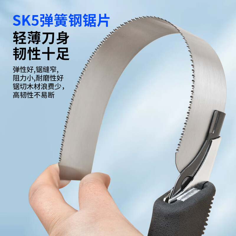 Xiangrong three-blade triple saw garden tool fast cutting hand saw household detachable woodworking saw logging saw small triple fast saw-three-in-one set of saws