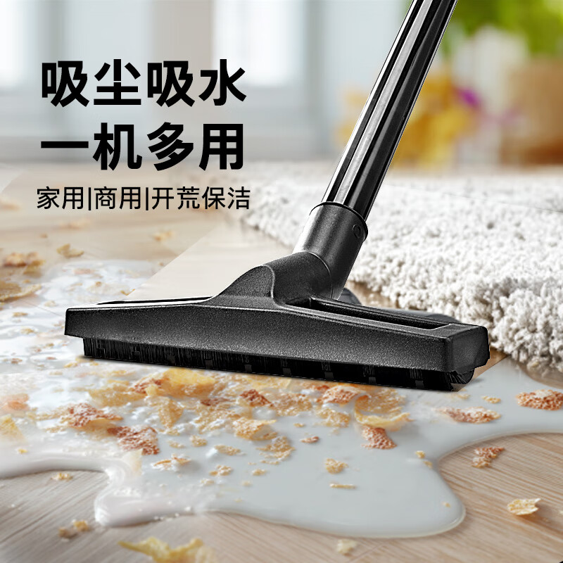 KARCHER, Germany, thickened 410 stainless steel bucket vacuum cleaner, wet and dry use, industrial and commercial land reclamation, carpet cleaning, pet high suction and high power vacuum cleaner WD2s newly upgraded