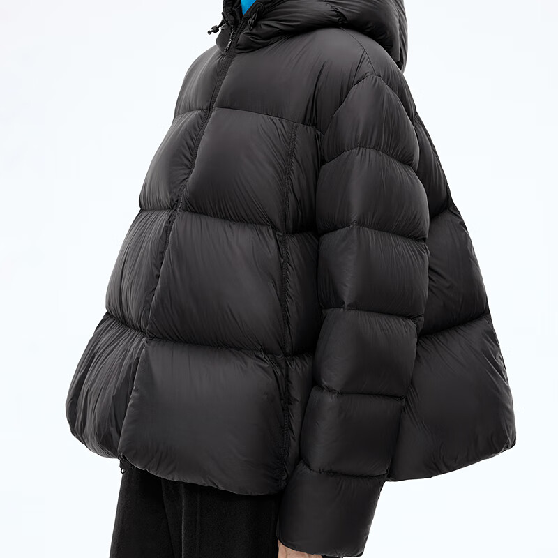 JNBY/Jiangnan Buyi Shopping Mall Same Style 25 Winter New Down Jacket Loose A-type Short Long Sleeve 5PAC13360