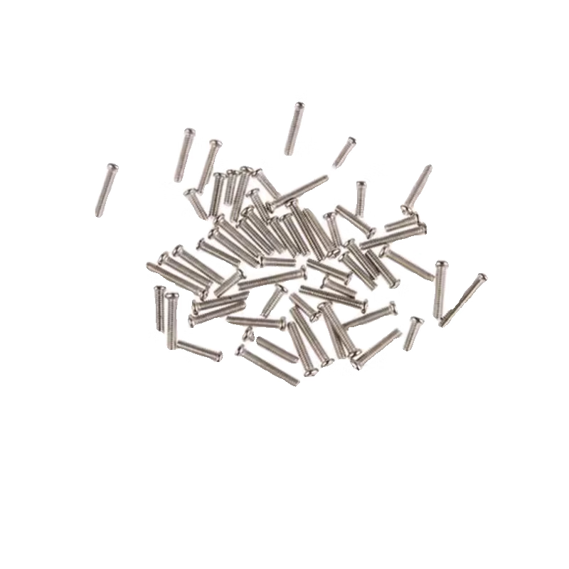 Maixin cross small round head screw nickel plated small pan head screw small cap small head diameter black PM1.6M2M2.5M3M4 M1.6*4 (1000) head 3.0_nickel plated