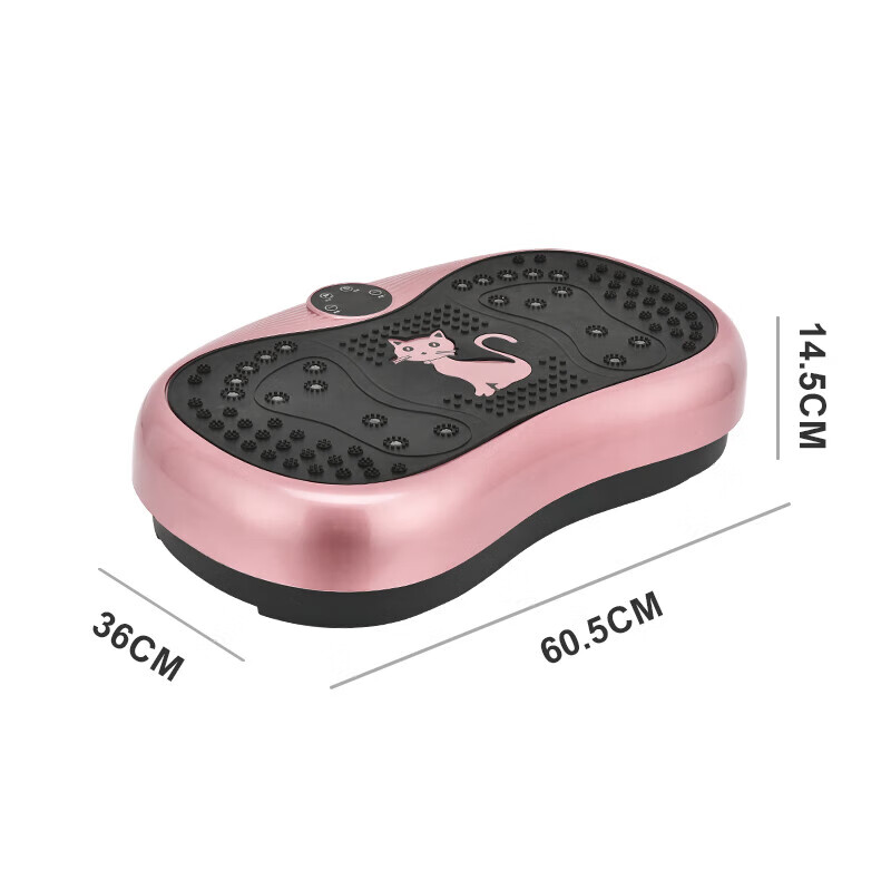 Peak Manufacturer, Fat Removal Machine, Shake Machine, Fitness, Weight Loss, Slim Body, Waist Fat, Fat Reduction Artifact for Lazy People, Rose Gold, Rapid Super Burning Version, Gold 999 Gear Adjustment, 18 Levels of Power