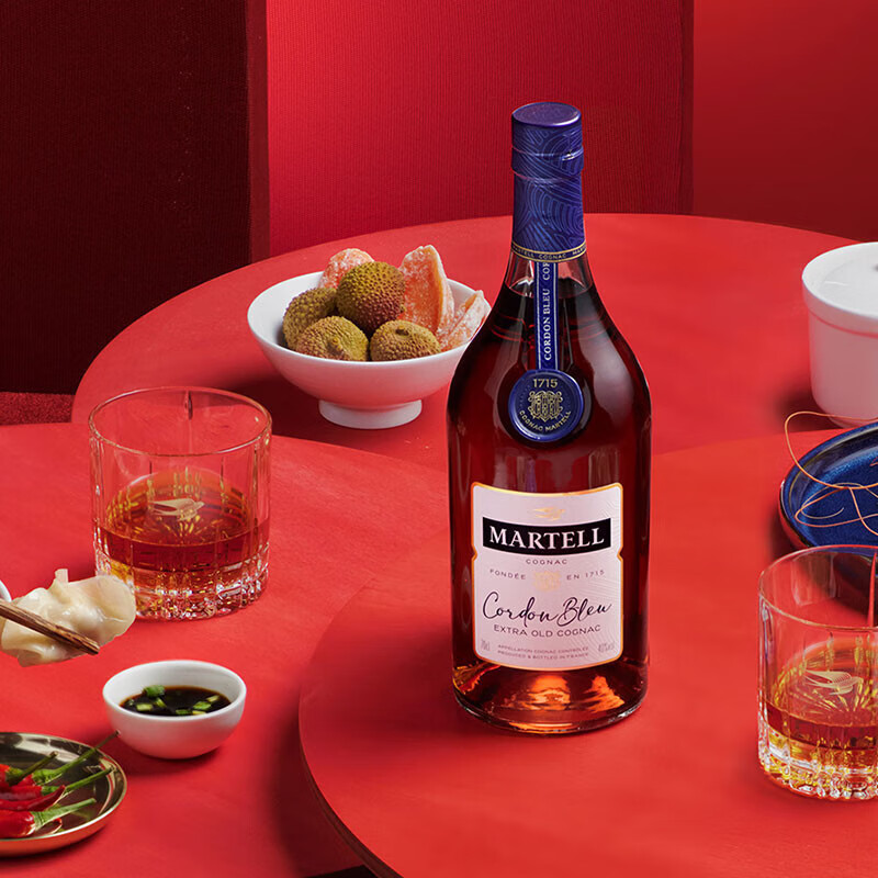 Martell Cordon Bleu France XO Cognac 700ml*2