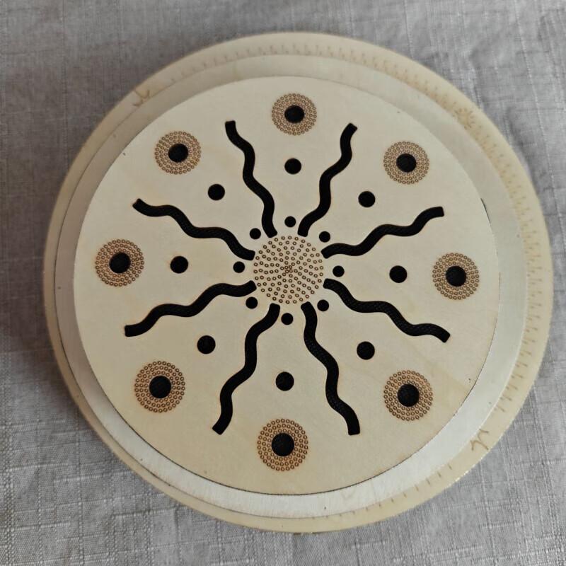 Stream drum musical instrument natural ethnic percussion music onomatopoeia rain stick portable small musical instrument stream rain sound therapy 30 cm