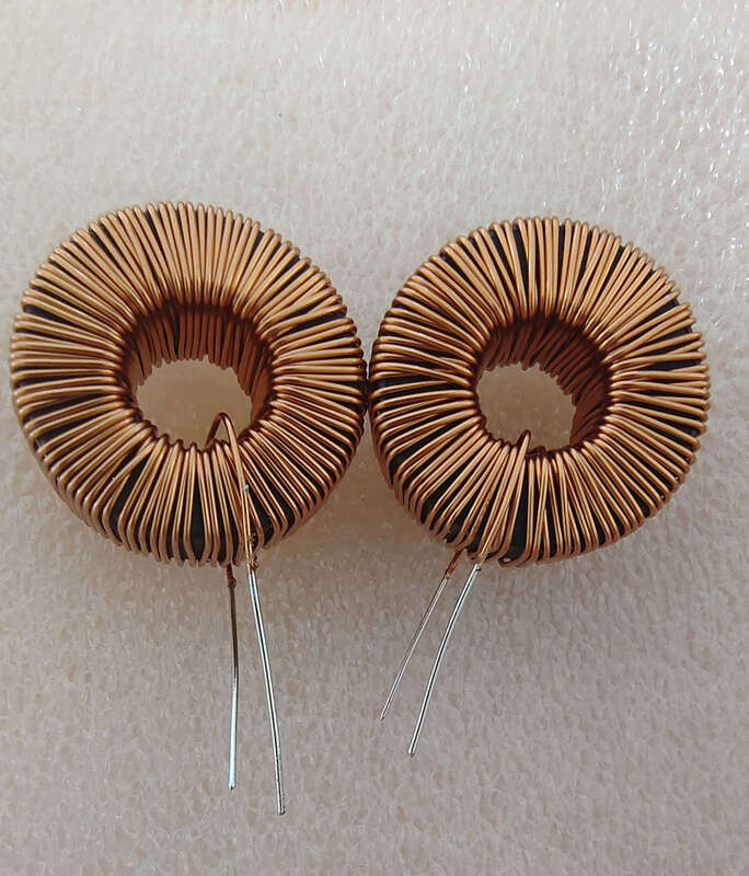 Amorphous magnetic toroid inductor, large inductance, outer diameter 30mm, 1h, 1 Henry, 3A, 0.6mm wirewound