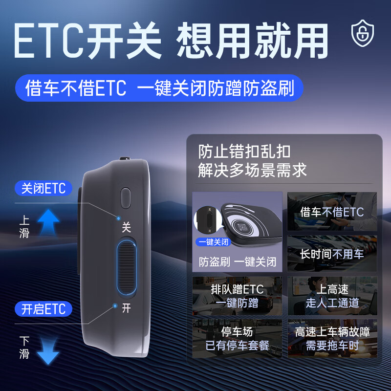 I ROAD Black Warrior ETC smart card-free nationwide high-speed 50% off WeChat Alipay deduction Jingdong car maintenance