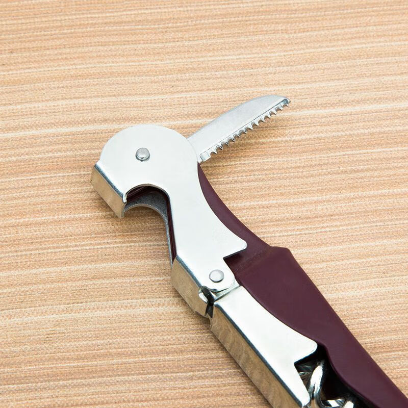 Multifunctional bottle opener Haima knife bottle opener red wine bottle opener beer bottle opener stainless steel universal bottle opener black 1 piece