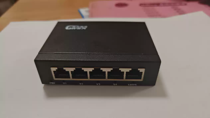 Guangwei Video 8-port 100M switch steel case GW-WS01-8E free shipping for 2 units 5-port 100M metal case
