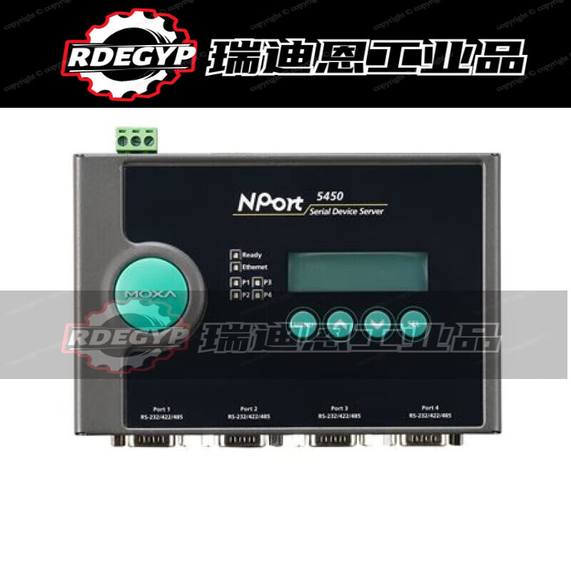 MOXA NPORT 5450 4-port RS-232 422/485 MOXA serial port server