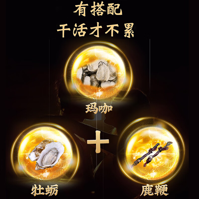 Used in the inner court: Tongrentang ginseng, deer whip, maca, polygonatum, oyster slices, Jiubao tea for men with premature ejaculation, nourishing the kidneys and aphrodisiac, wolfberry health tea