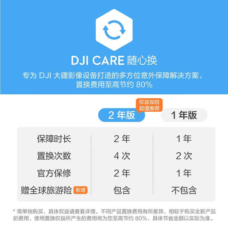 DJI Osmo Action 6 smooth shooting set, all-round flagship sports camera, variable aperture, Vlog, motorcycle mountain biking + 2-year version + 128G memory card