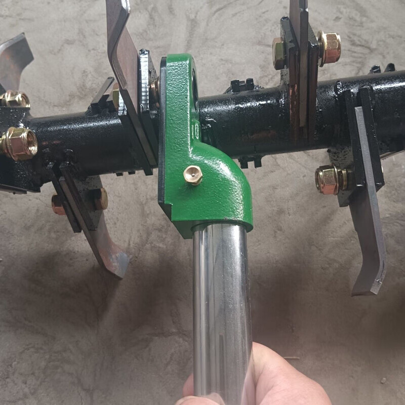 Gray Duck (None) The latest through-type rotary tiller stubble killer right-angle wrench disassembly blade electric wrench pneumatic air cannon driven through-type right-angle wrench (two-year warranty)