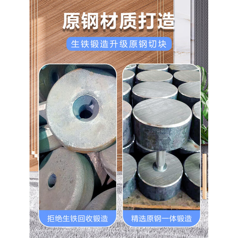 Pure steel dumbbell set combination men's fitness home Yaling rack commercial equipment gym special rubber-coated complete set 180KG set eight pairs of dumbbells + three-layer 8 pairs of racks PEV tasteless pure steel round head dumbbells