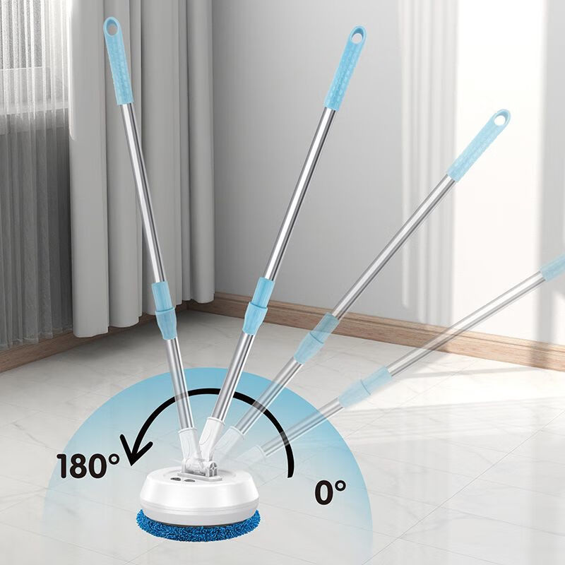 Glass Cleaning Artifact Fully Automatic Home Window Ceiling Smart Electric Cleaning Brush Electric Glass Cleaning Artifact Blue Electric Glass Cleaning Machine + 4 Cloths