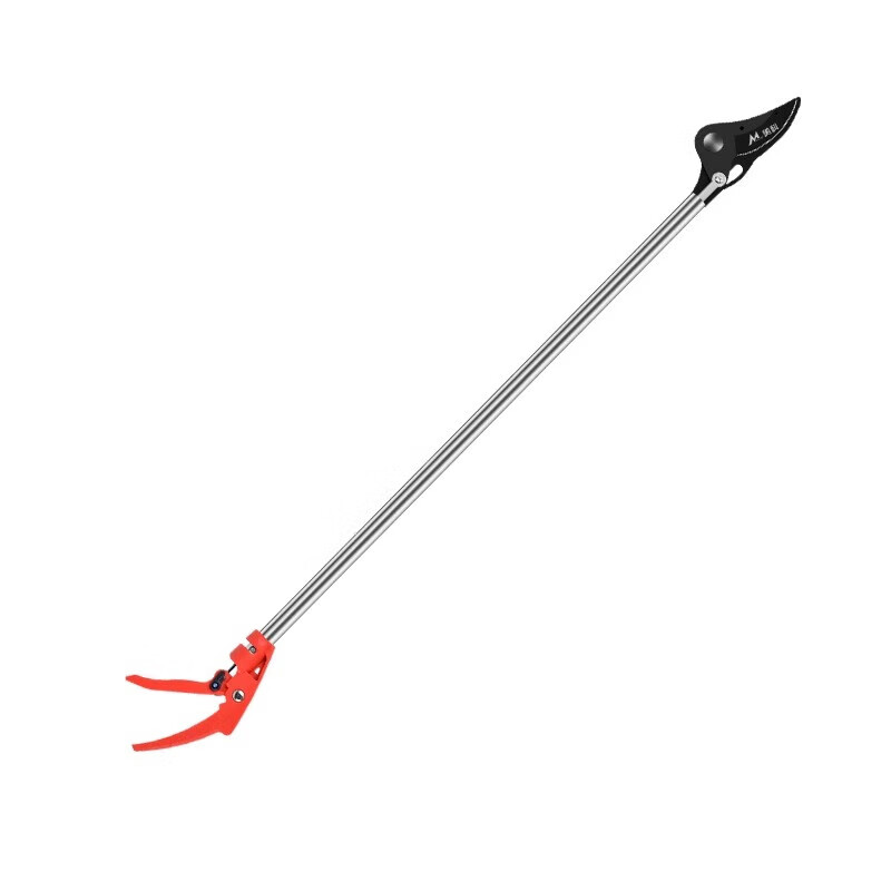 Meike high-branch pruning special scissors, labor-saving, retractable high-altitude scissors, pruning head, extension rod, shearing garden fruit trees, stainless steel reinforcement rod, pruning shears 1 meter