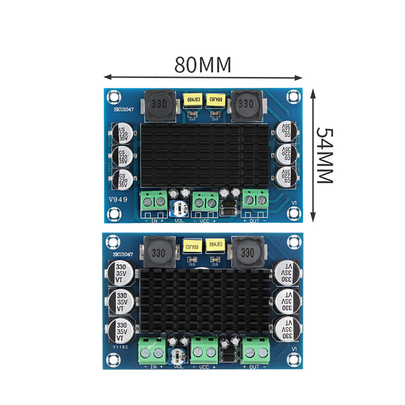 M542 TPA3116D2 digital power amplifier board mono 100W digital audio amplifier board 12-26V M542 digital power amplifier board_domestic no specifications