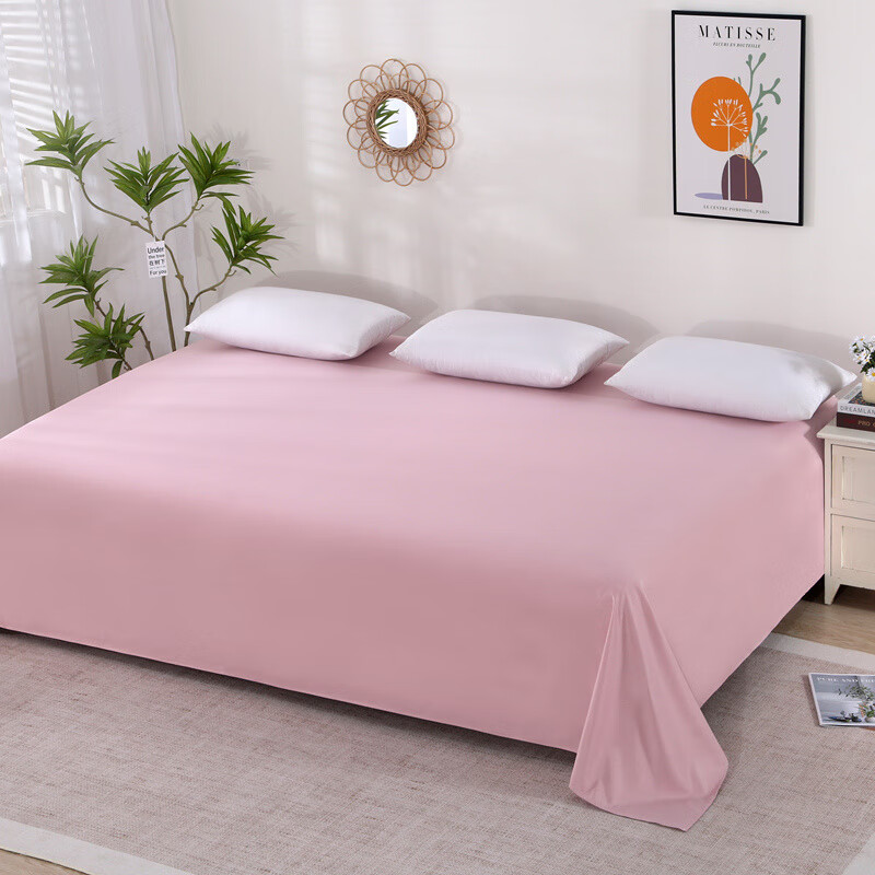 RSRDDY solid color large bed sheets, tatami sheets, Kang sheets, four-season sheets, larger and wider sheets, rural soil Kang sheets, 3/4 meters, malachite green, 1.6 meters x 2.4 meters