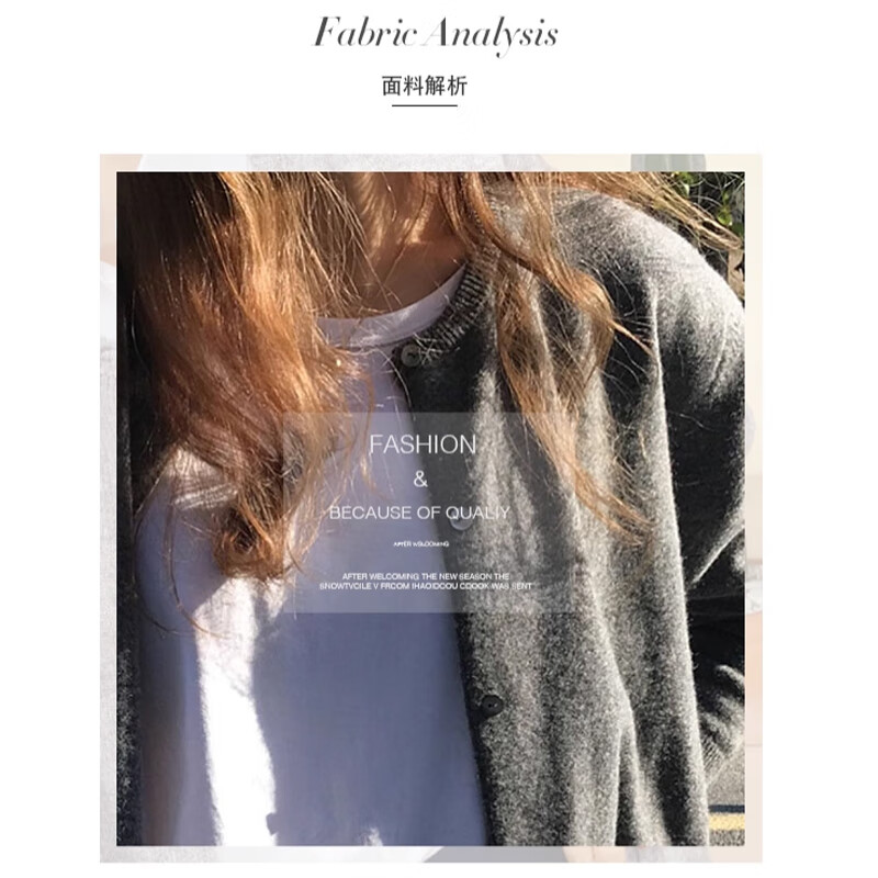 Langsha Knitted Cardigan Women's 2025 Autumn and Winter New Slim Jacket Women's Small Outer Style Top