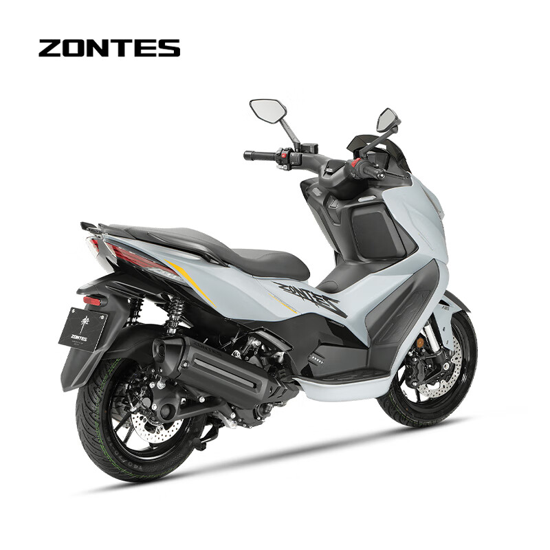 Shengshi ZONTES 2026 New Shengshi 368D Electronic Throttle Scooter National IV Single Cylinder Water-cooled 368cc Mecha Gray