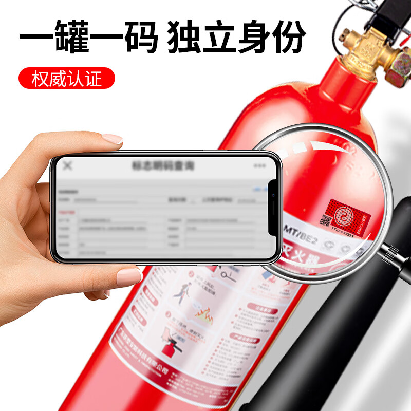Liansu carbon dioxide fire extinguisher 2kg portable gas fire extinguisher room precision instrument co2/5/7kg box 2kg carbon dioxide fire extinguisher
