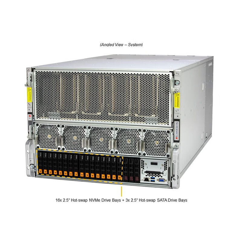 Supermicro B300 artificial intelligence server machine
