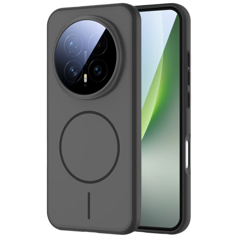 XYI magnetic charging suitable for Honor magic8pro mobile phone case magic8 magnetic protective cover all-inclusive anti-fall and anti-fingerprint business men and women black