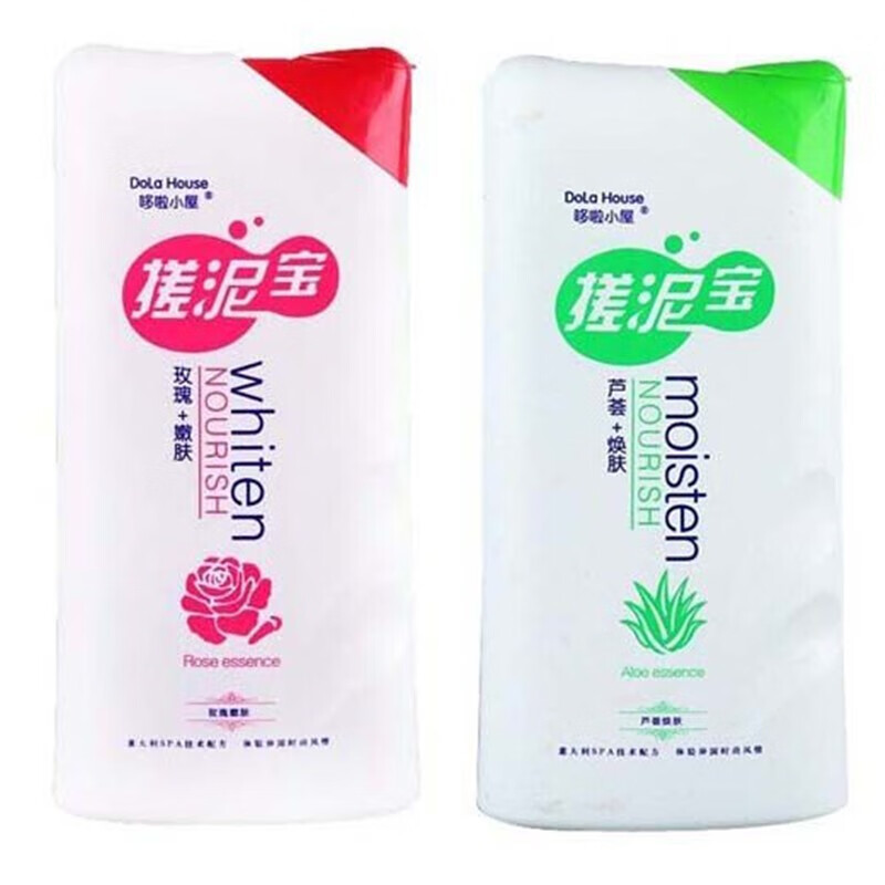 Dora Hut Mud Gel Cream Universal Body Shower Gel for Men and Women Exfoliating Mud Aloe Vera Rejuvenating 500ml