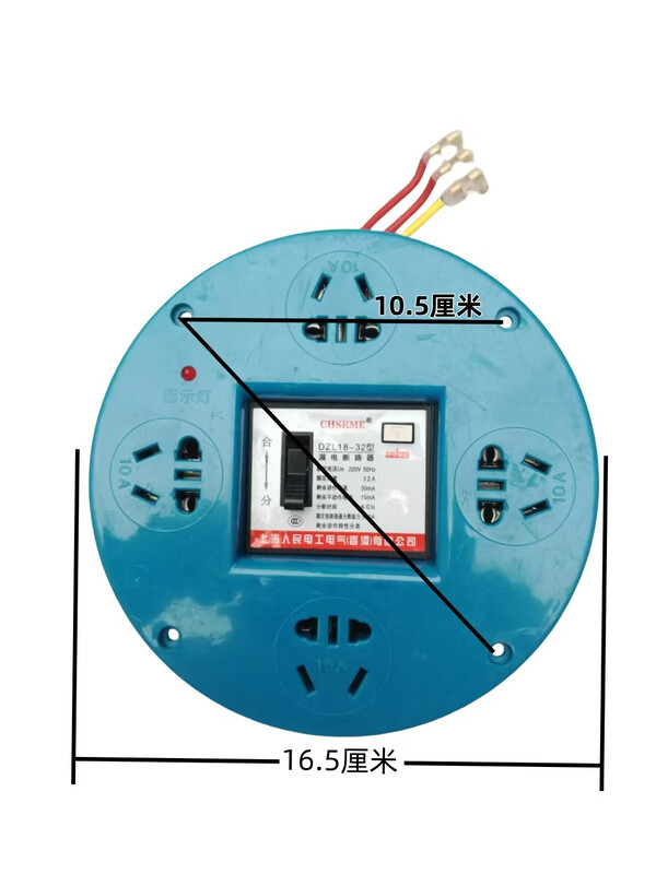 Mobile portable cable reel, wire winding reel, socket module accessories, leakage components