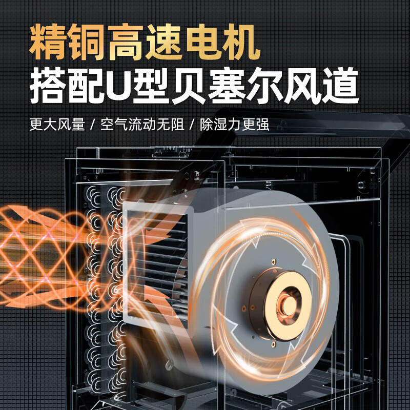 Duluxin DK-130 dehumidifier 138L/day APP mobile remote control 8-liter large water tank High-power dehumidifier dedicated to dehumidification in villa basement workshop warehouse 138L/day smart model Panasonic compressor